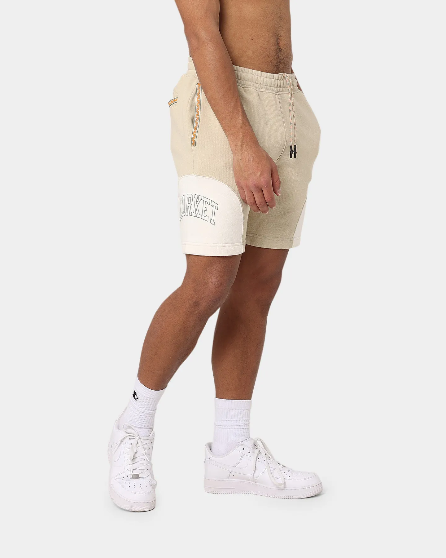 PUMA X MARKET Trek Ready Knit Shorts Putty