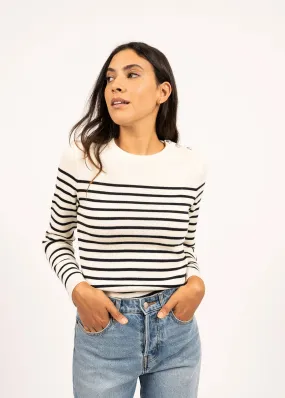 Saint James  Marée striped sailor jumper Womens