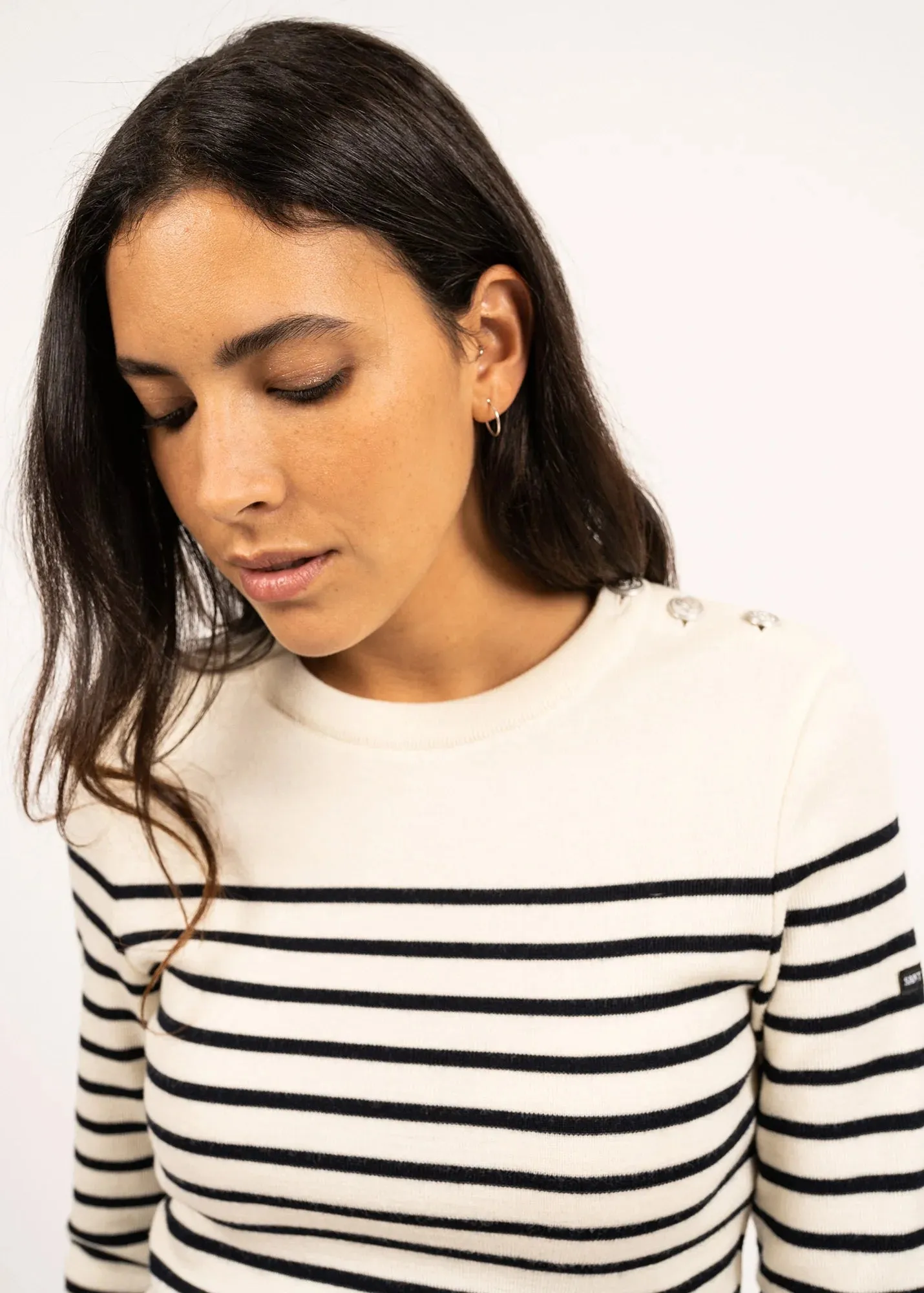 Saint James  Marée striped sailor jumper Womens