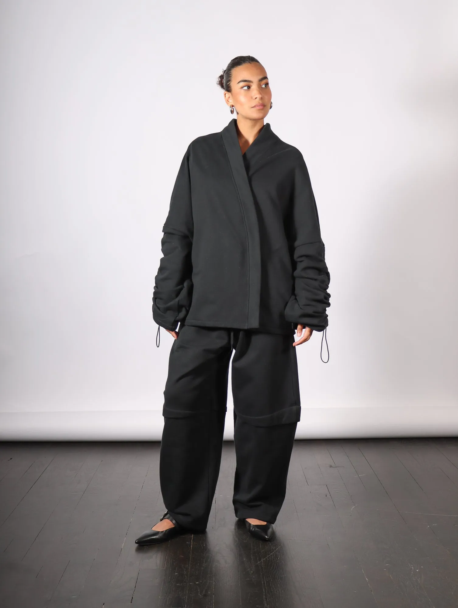 Samurai Sweatpants in Black by Mercy House