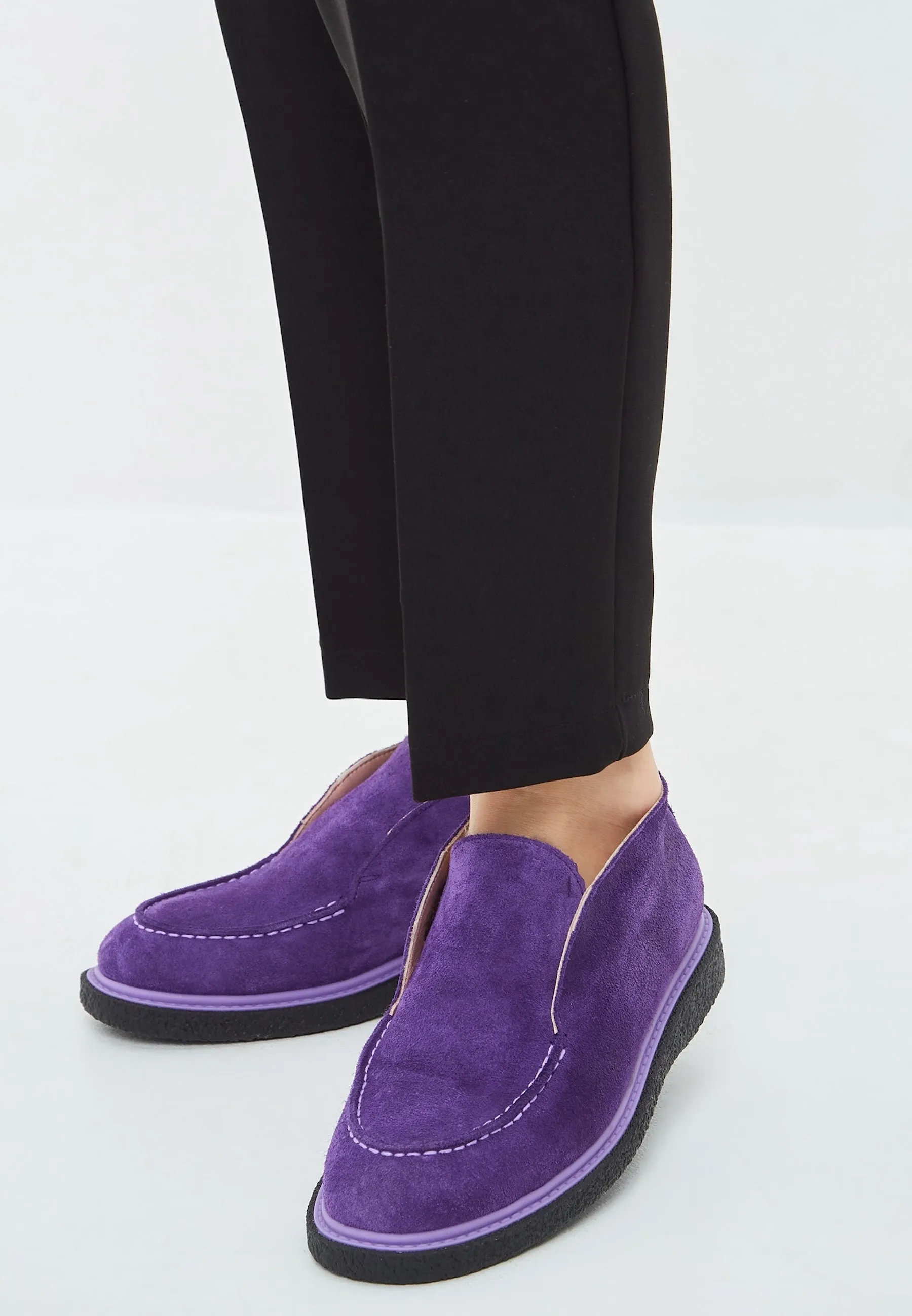 Slip-On Loafers - Violet