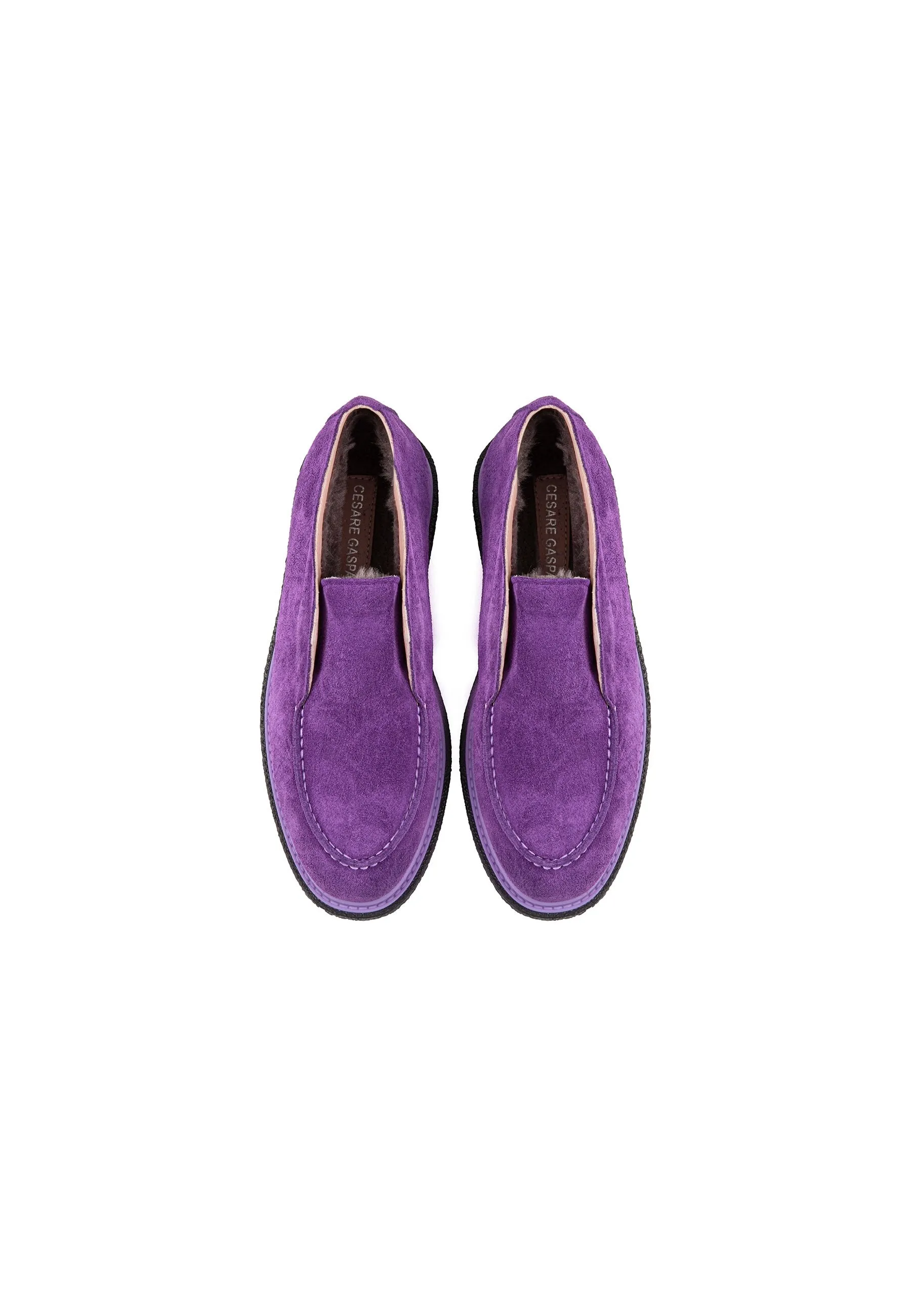 Slip-On Loafers - Violet