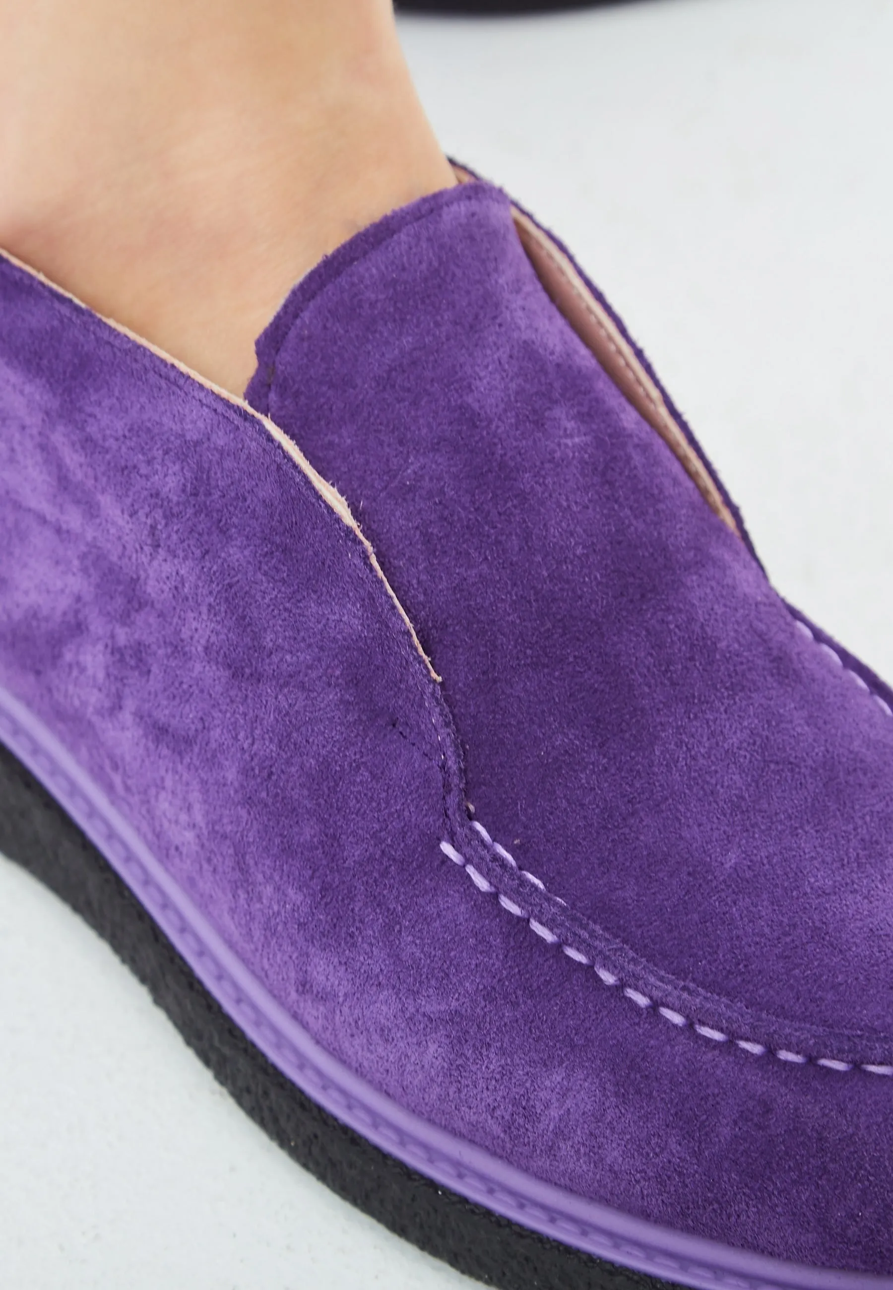 Slip-On Loafers - Violet