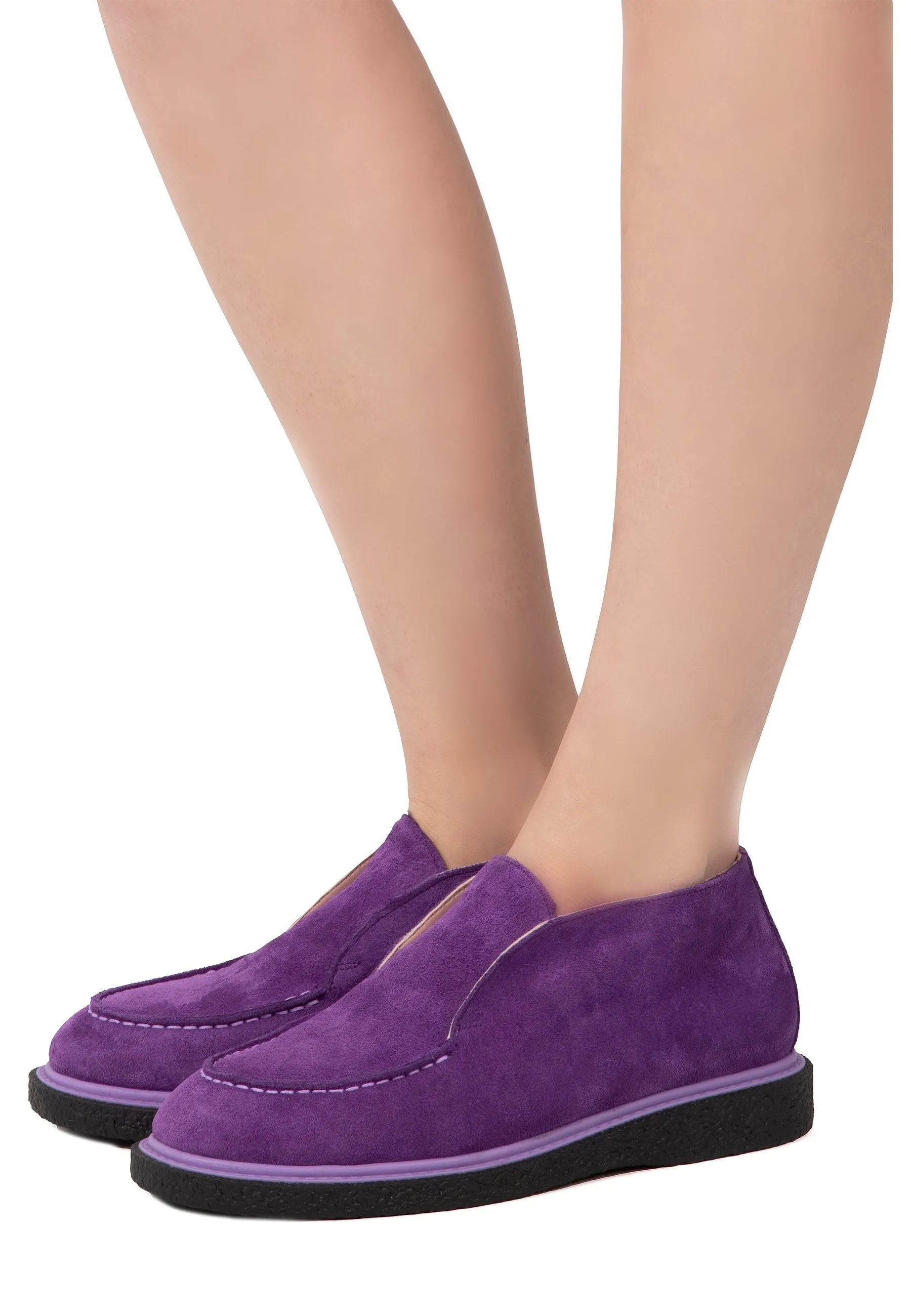 Slip-On Loafers - Violet