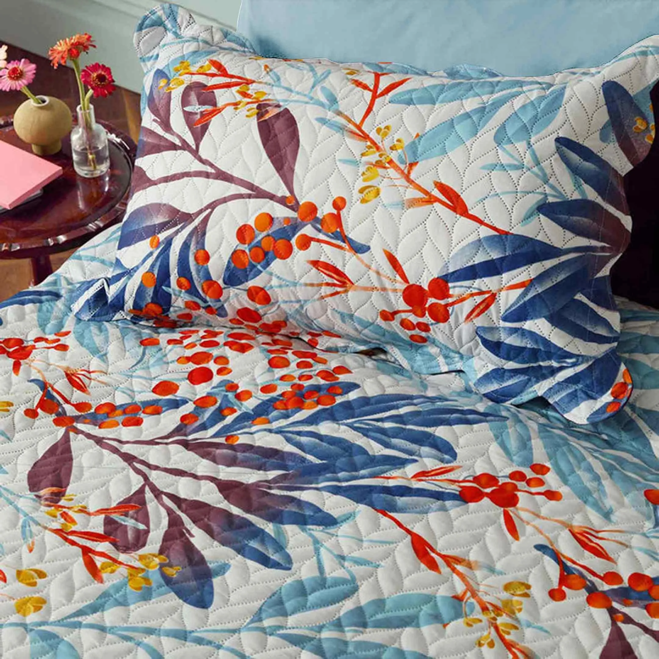 Spoon Flower Bedspread 6 pcs Set