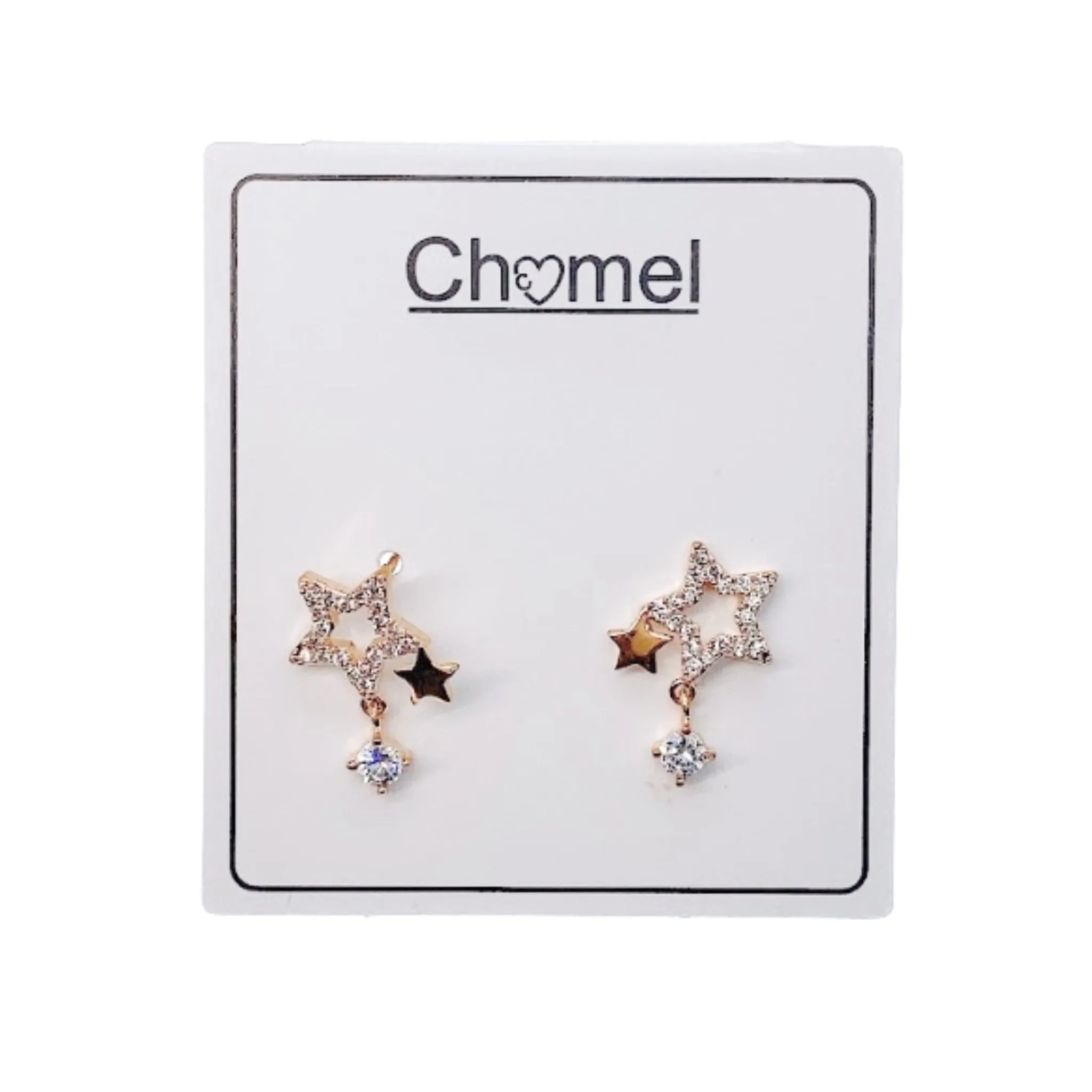 Star Cubic Zirconia Earrings