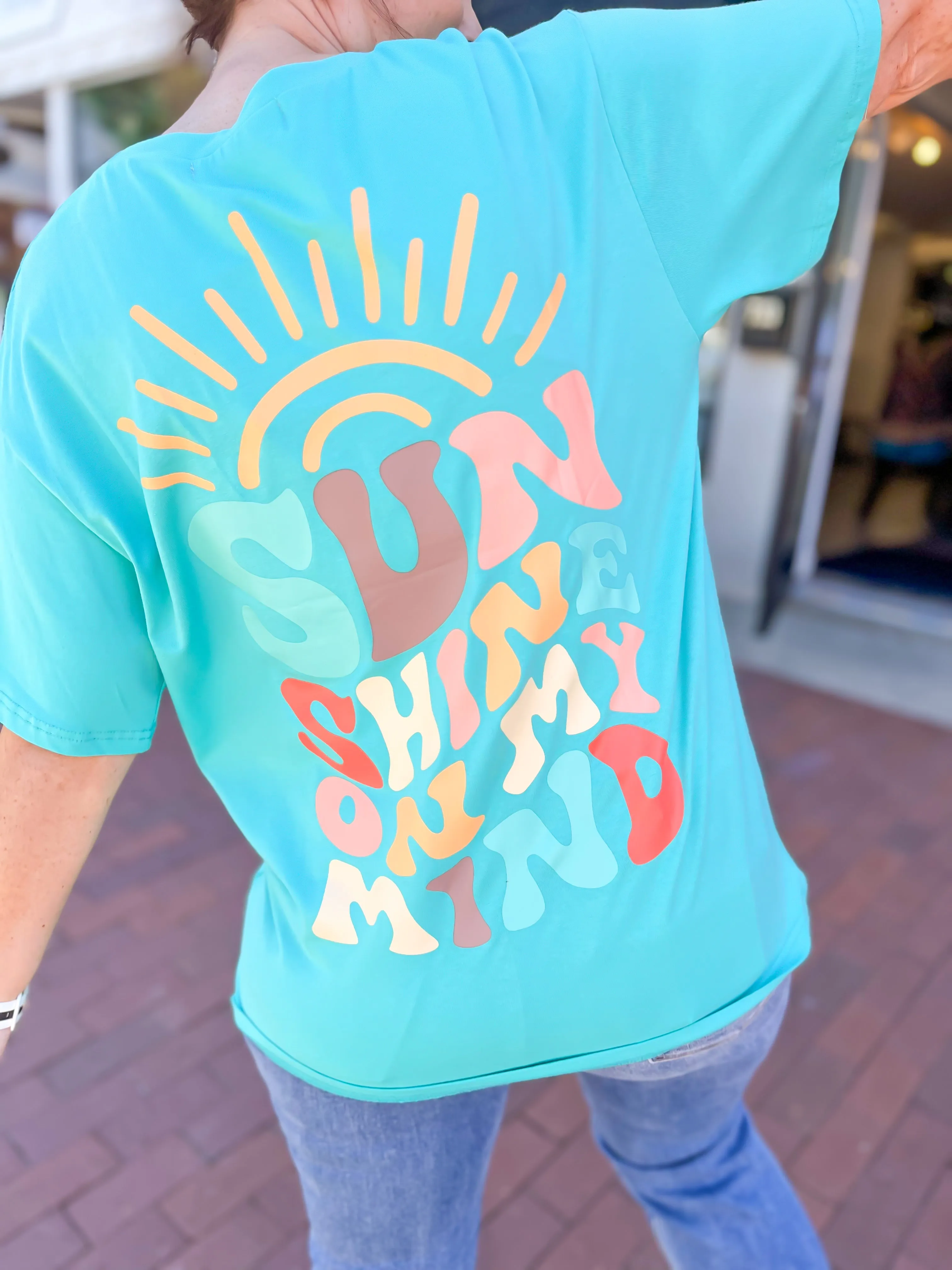 Sunshine on My Mind Graphic Top