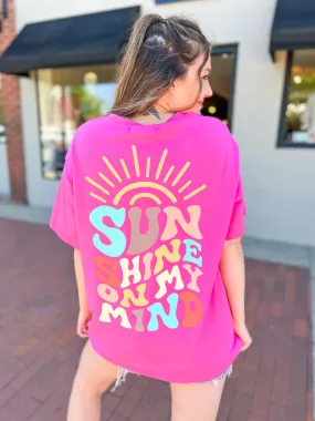 Sunshine on My Mind Graphic Top