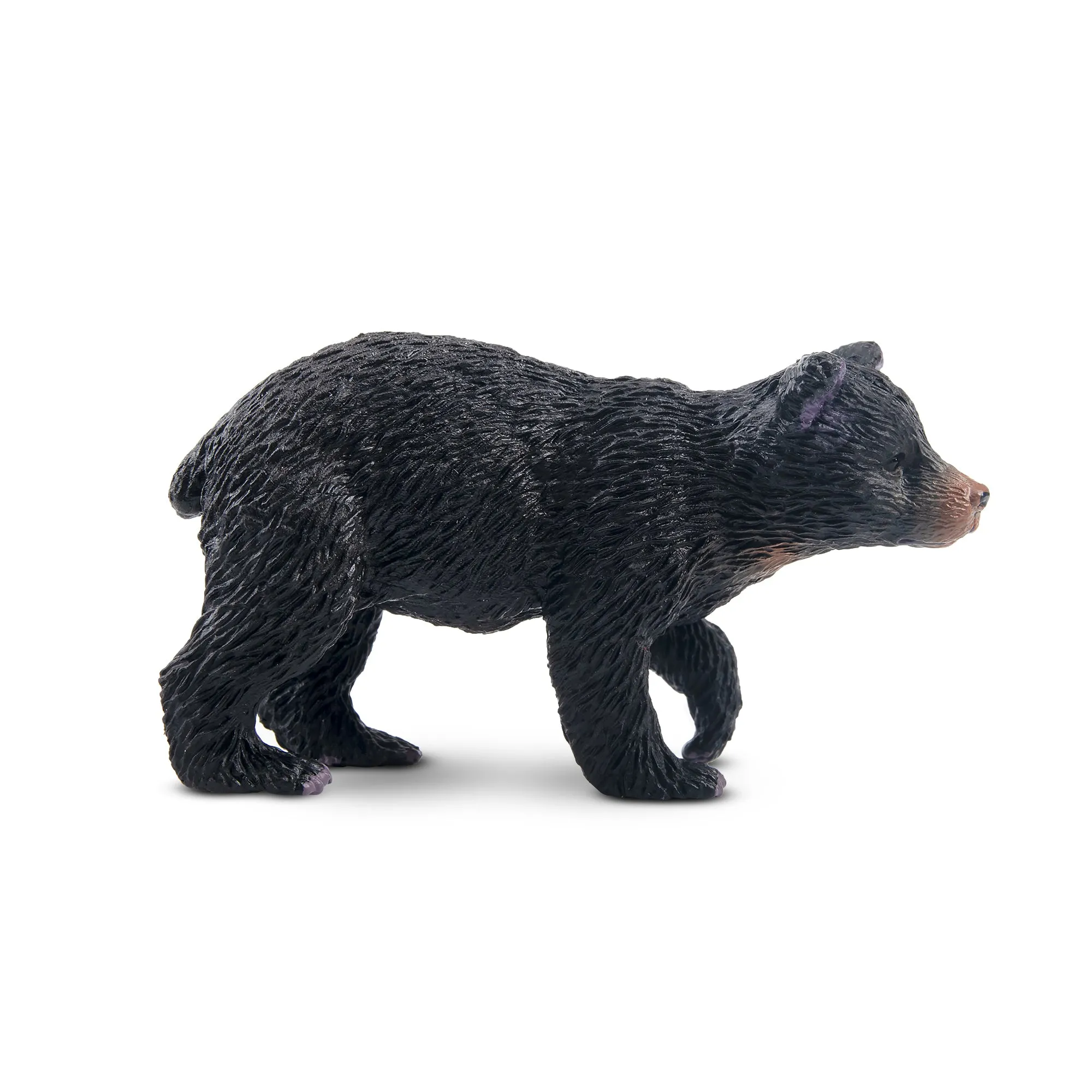 Toymany Black Bear Cub with Raised Paws Figurine Toy