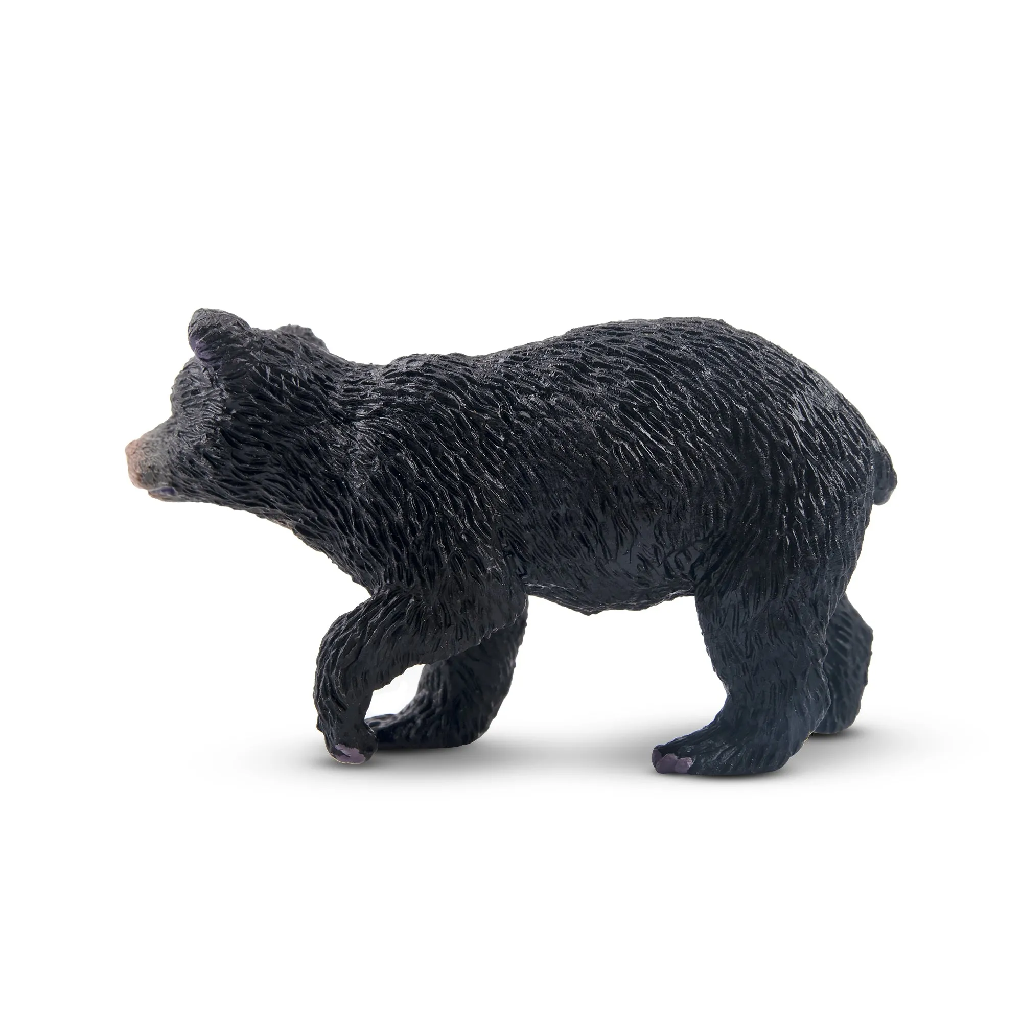 Toymany Black Bear Cub with Raised Paws Figurine Toy