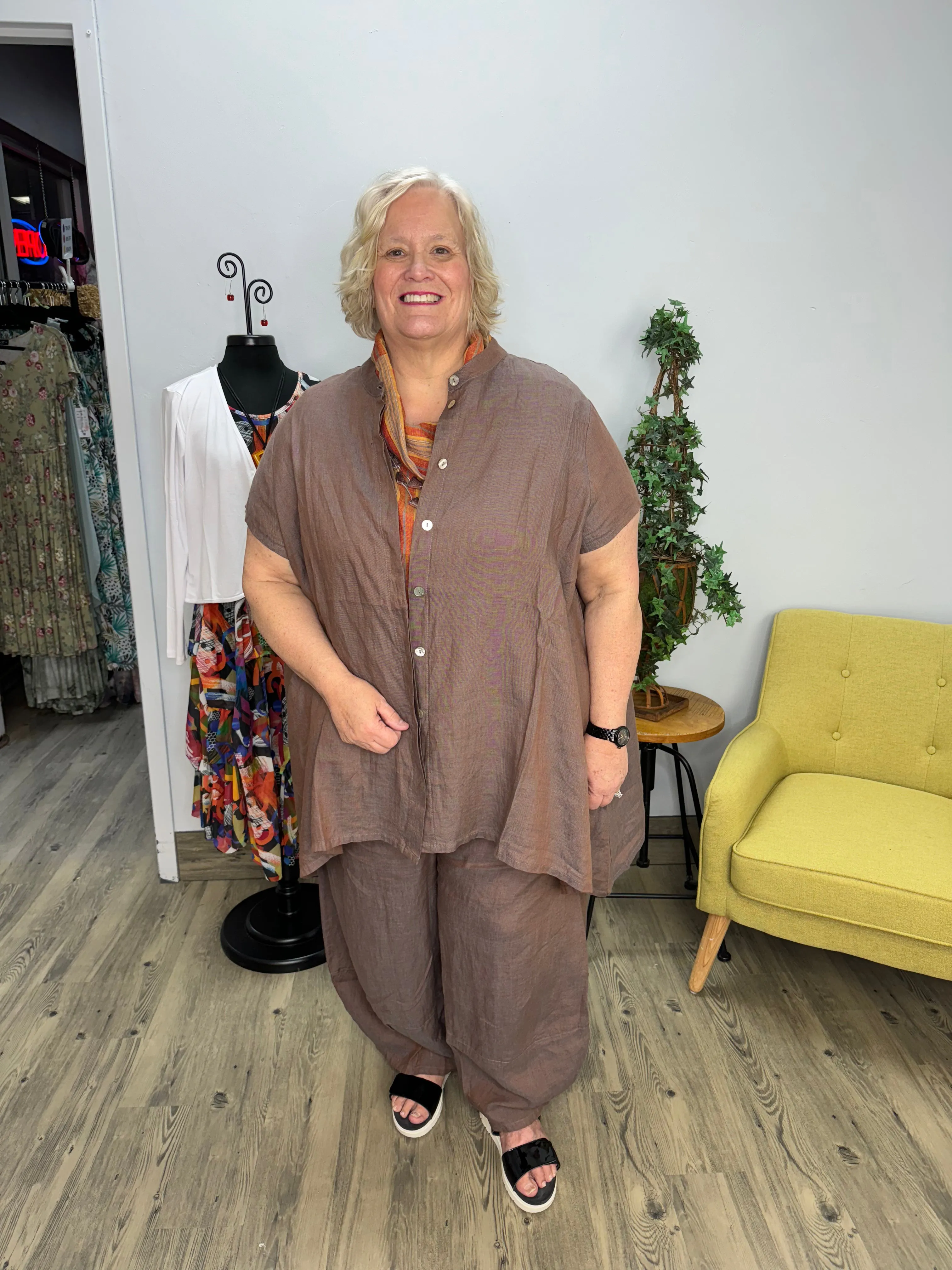 Treviso Willa Linen Tunic