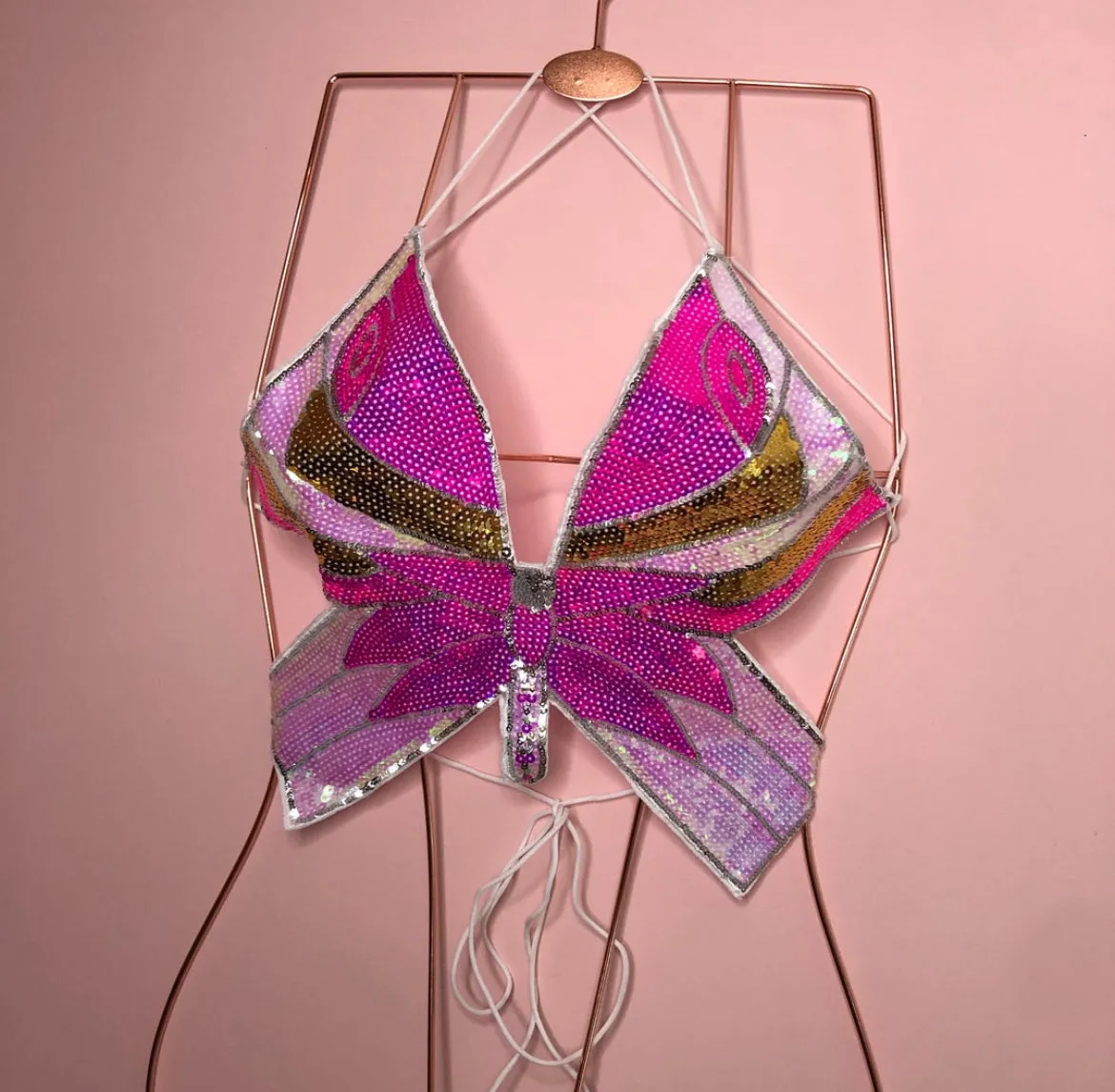 Uniwim 2024 TAO BUTTERFLY SEQUIN TOP