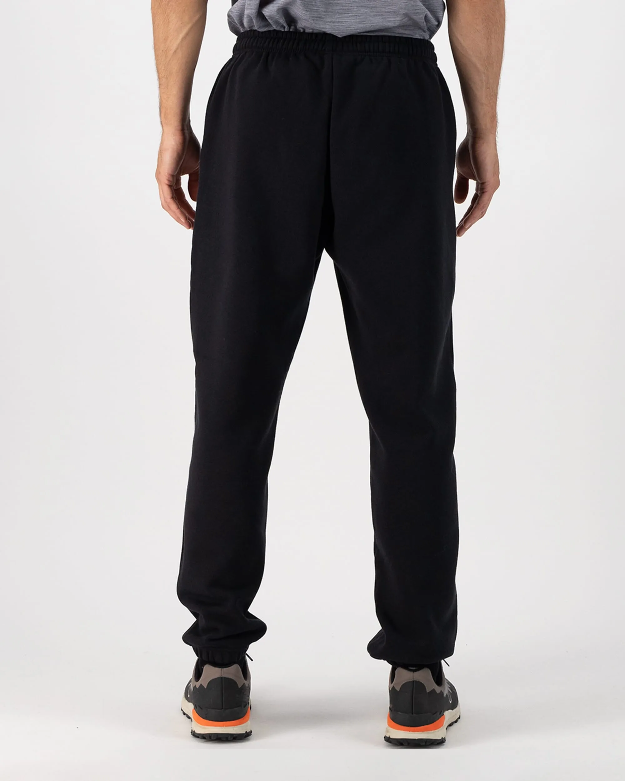 Verdant Merino Organic Cotton Sweatpants - Black