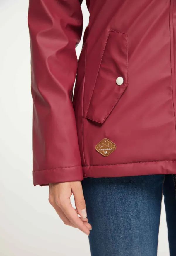 Water -en winddichte jas | Ragwear jacket Marge red