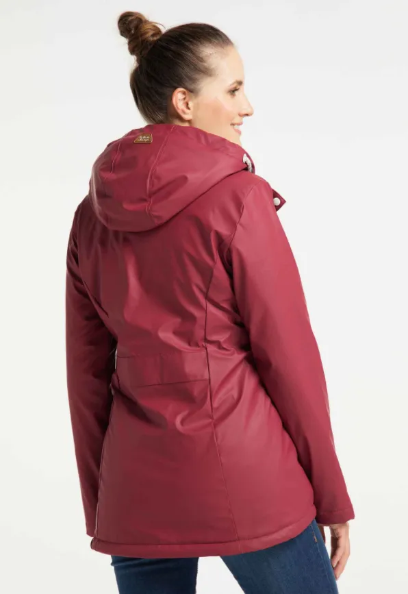 Water -en winddichte jas | Ragwear jacket Marge red