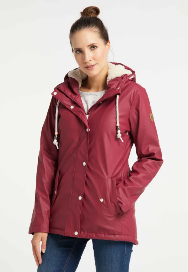 Water -en winddichte jas | Ragwear jacket Marge red