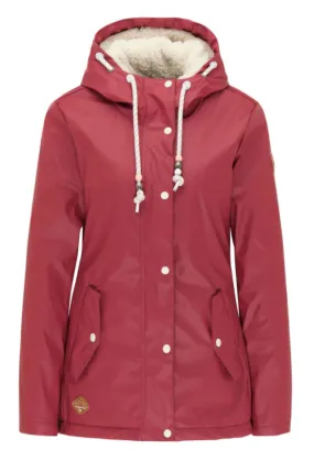 Water -en winddichte jas | Ragwear jacket Marge red