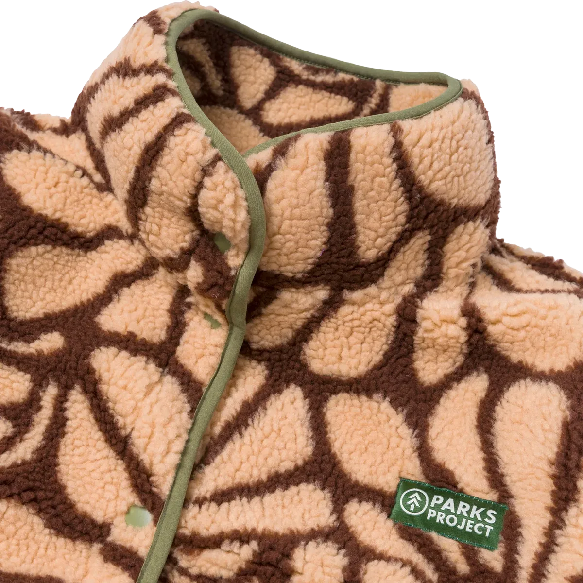 Women's Desert Wildflowers Fleece Jacket