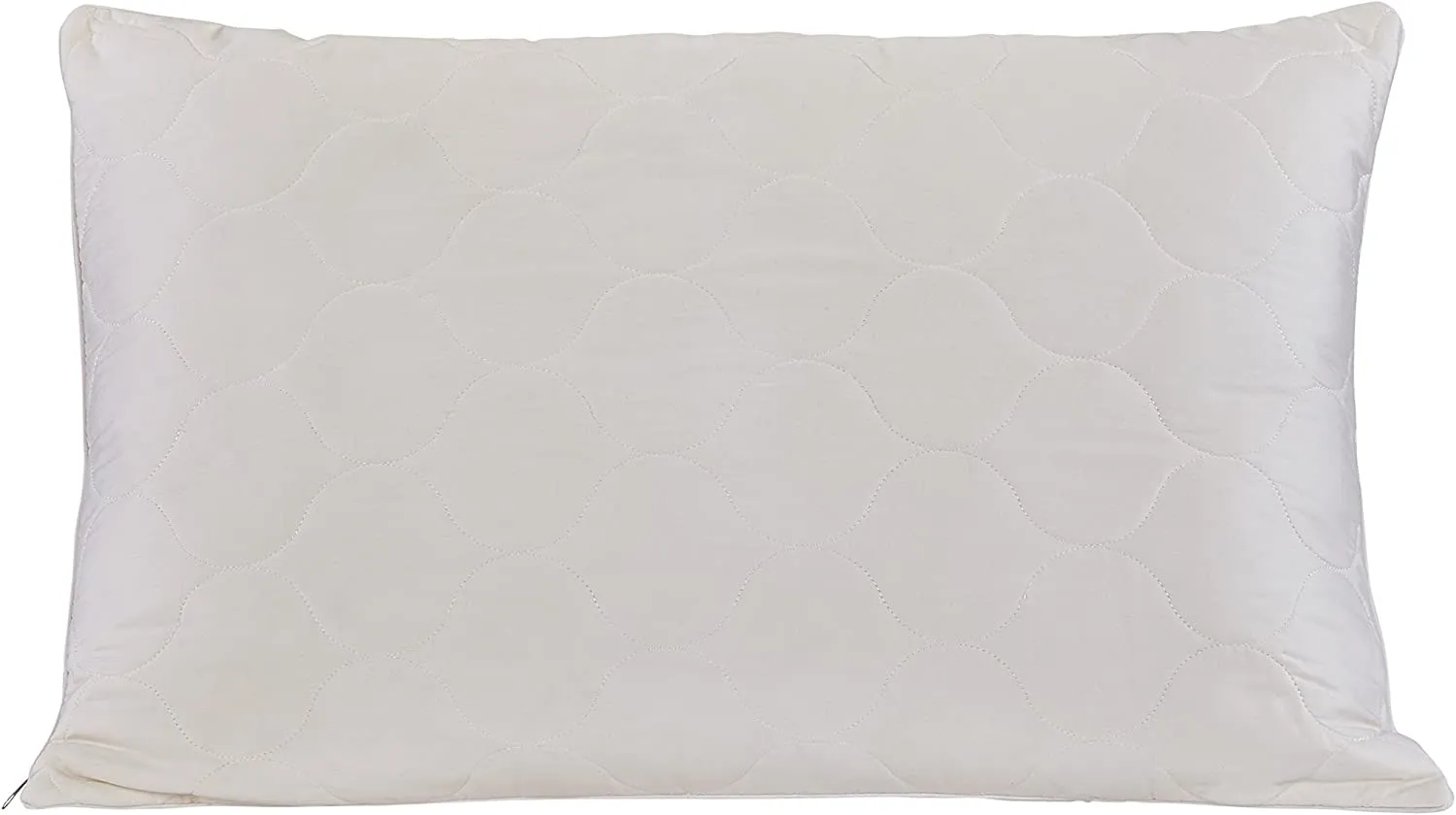 Wool Pillow, Ideal for Sleeping and Avoiding Neck Pain, Hypoallergenic, Natural Adjustable Washable