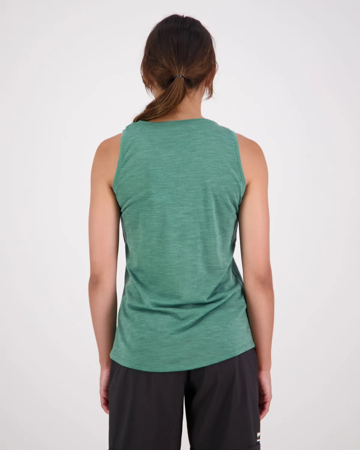 Zephyr Merino Tencel™ Tank - Smokey Green