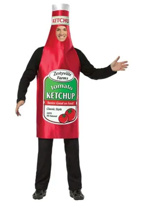 Zestyville Ketchup Bottle Costume